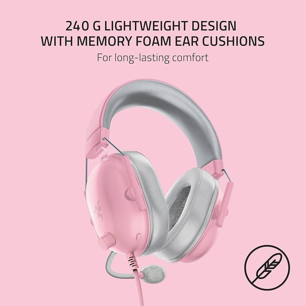 RAZER BLACKSHARK V2 X GAMING - ROSE - Image 7