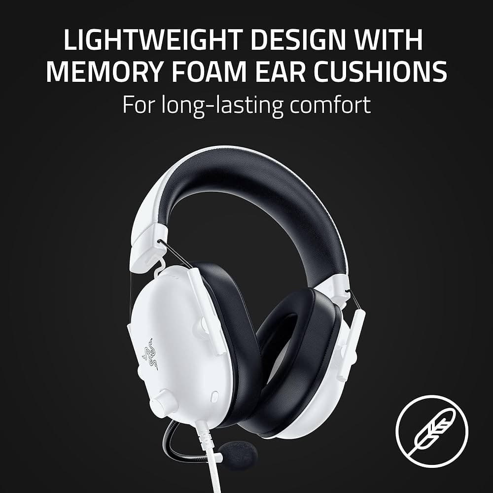 RAZER BLACKSHARK V2 X GAMING - BLANC - Image 3