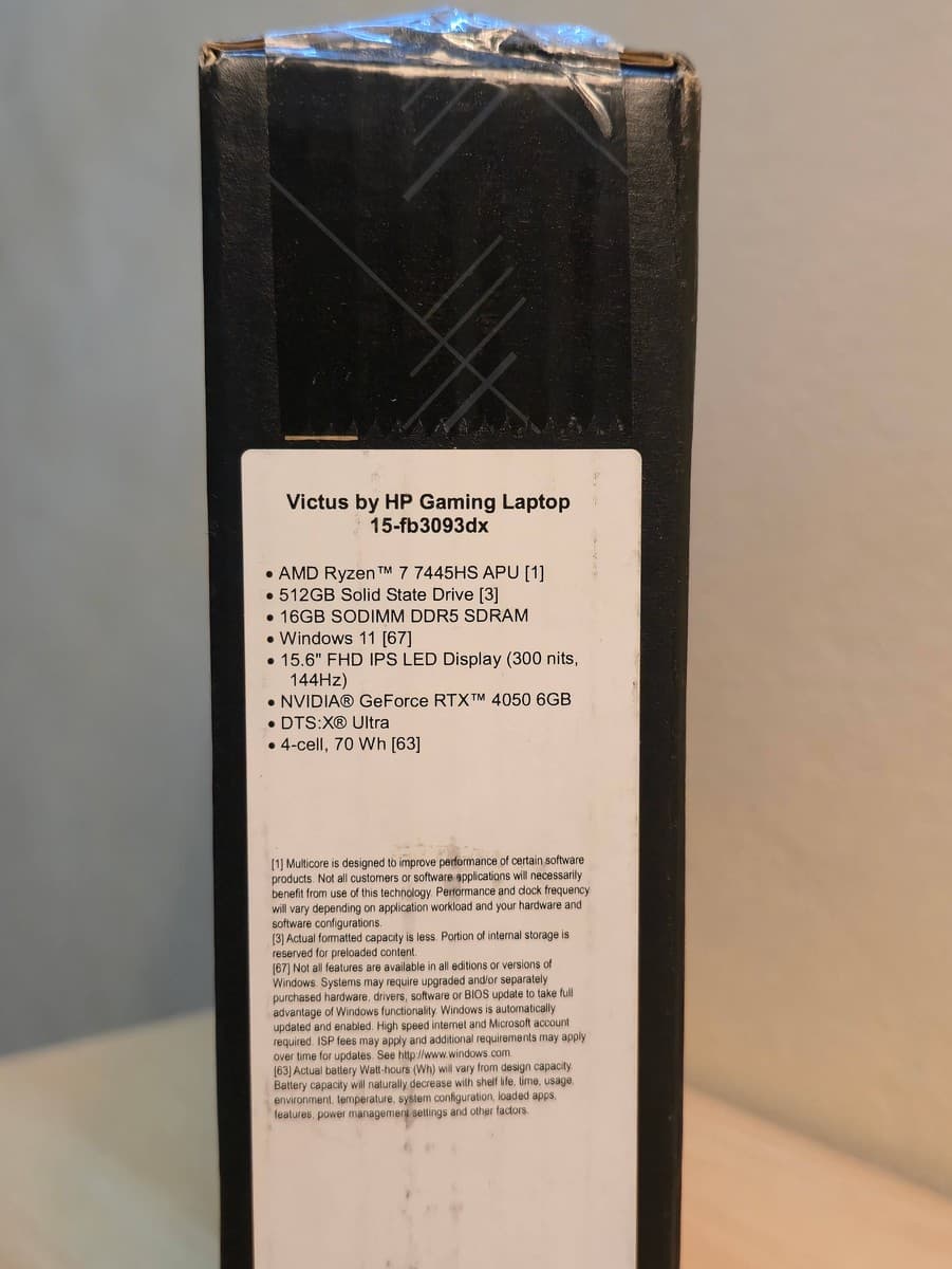 VICTUS BY HP GAMING Laptop 15-fb3093dx - Image 7