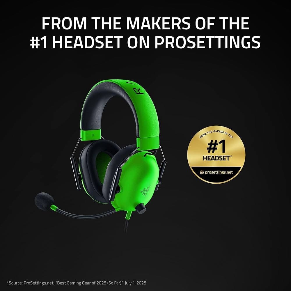 RAZER BLACKSHARK V2 X GAMING - VERT - Image 1
