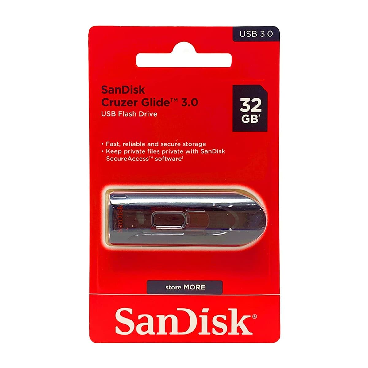 Clé USB SanDisk Cruzer Glide 3.0 - 32 Go