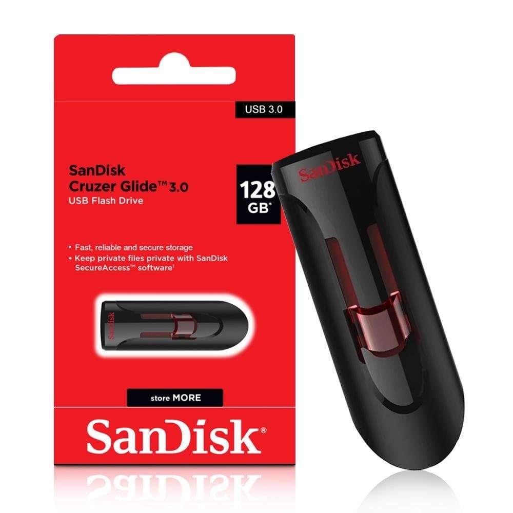 Clé USB SanDisk Cruzer Glide 3.0 - 128 Go - Image 2