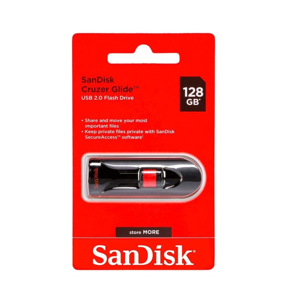 Clé USB SanDisk Cruzer Glide 3.0 - 128 Go